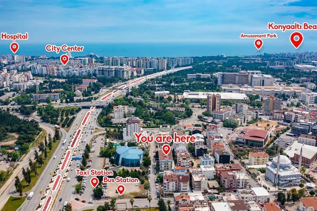 Sik, Merkezde Denize 3 Km Kueltuer Kafeler Cd. 2 Dk '12' Antália Turquia