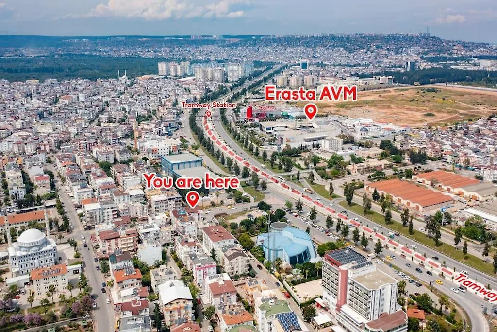 Apartamento Sik, Merkezde Denize 3 Km Kueltuer Kafeler Cd. 2 Dk '12' Antália Turquia
